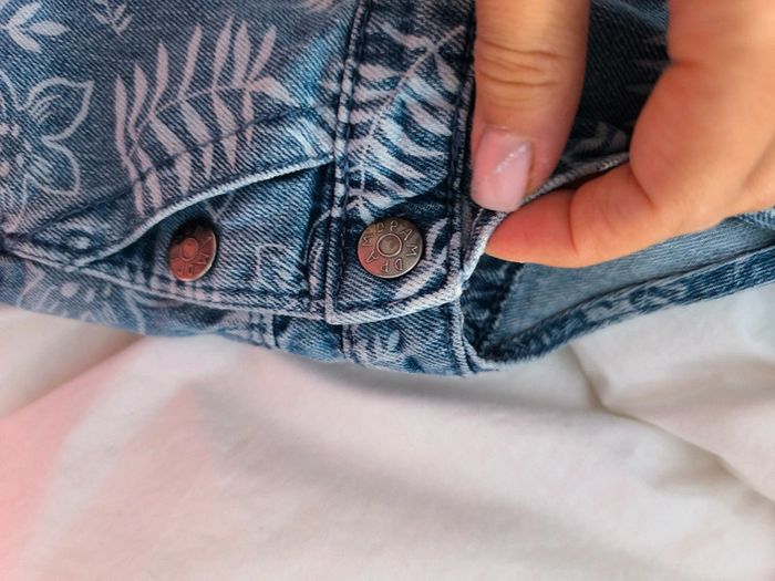 Combishort en jeans DPAM - photo numéro 3