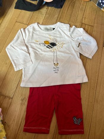 Ensemble fille 12 mois