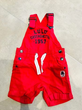 Salopette short lulu castagnette