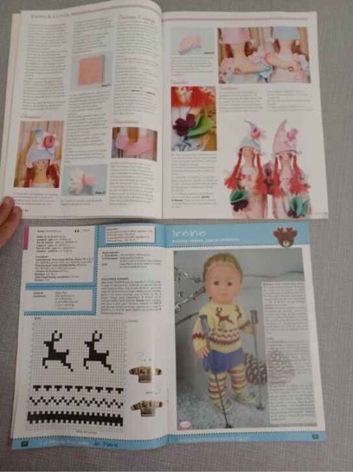 Lot livres sur les poupées les barbies les doudou - photo numéro 8