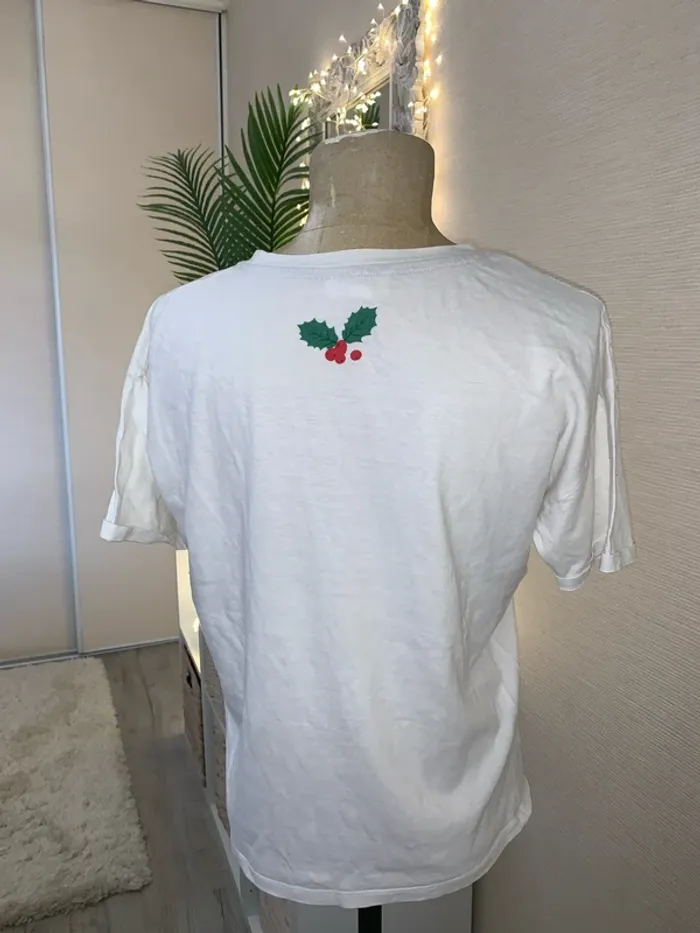 TEE shirt manches courtes Minnie Mickey femme - photo numéro 4