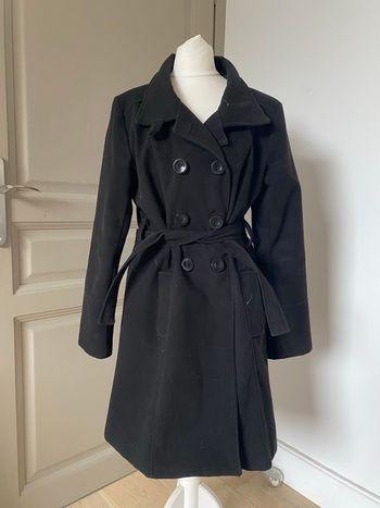 Manteau Trench-coat noir