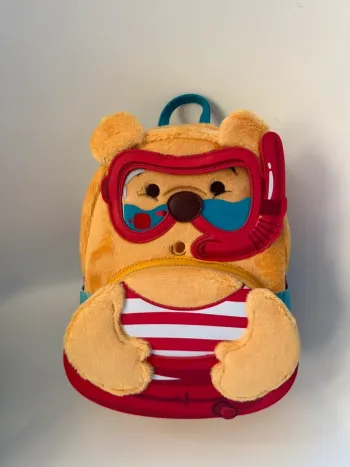 Disney Loungefly Winnie the pooh summer vibes plush backpack