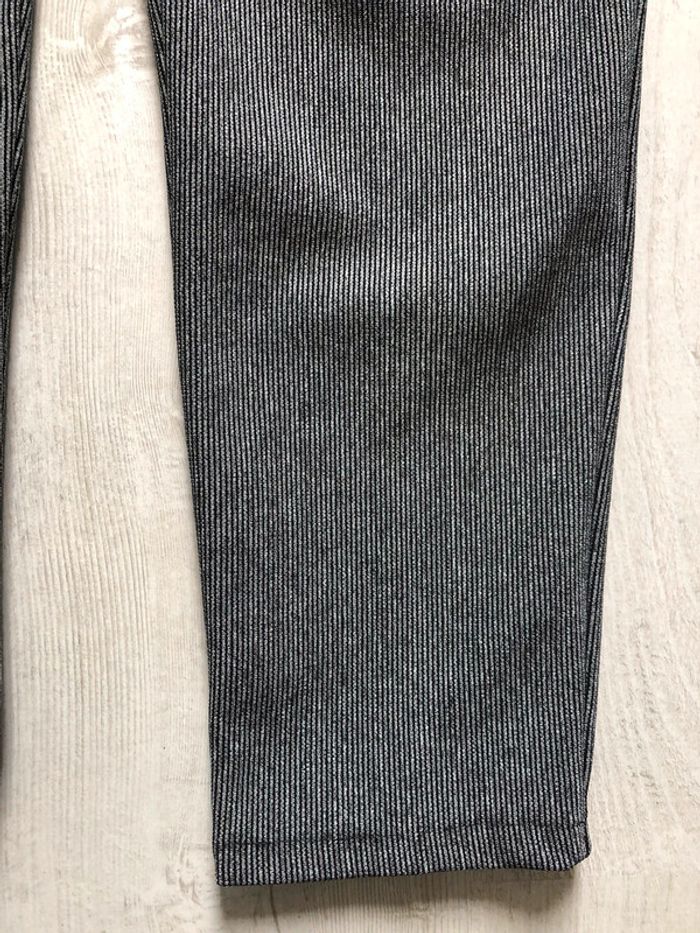 AN10- Ensemble/tailleur veste+pantalon fines rayures mia soana T42-44 peu porté - photo numéro 5