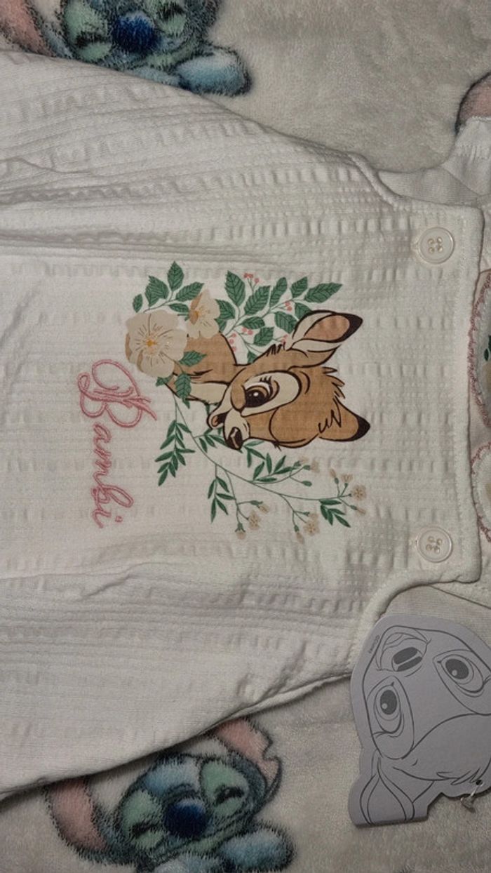 Grenouillère bambi 1 mois neuf - photo numéro 3