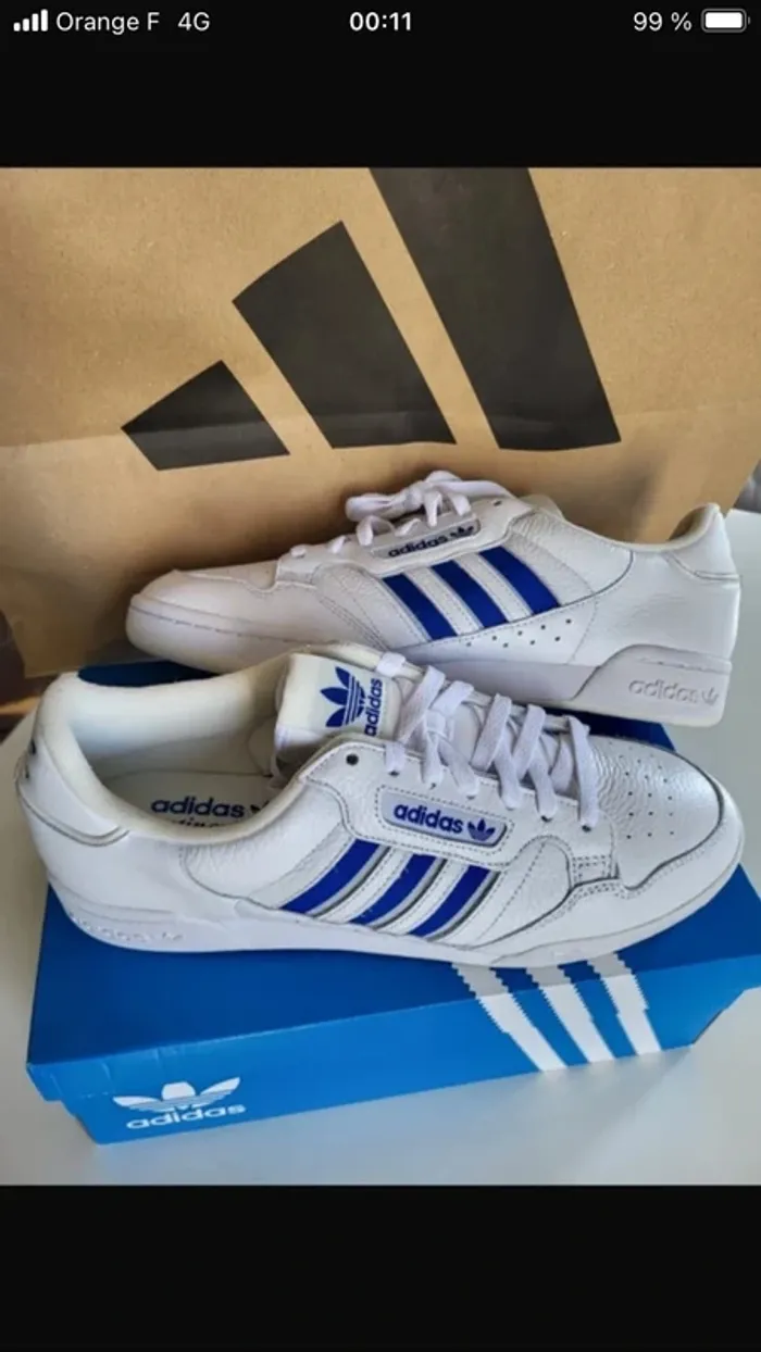 Basket Continental 80 Stripes taille 46 2/3 - photo numéro 7