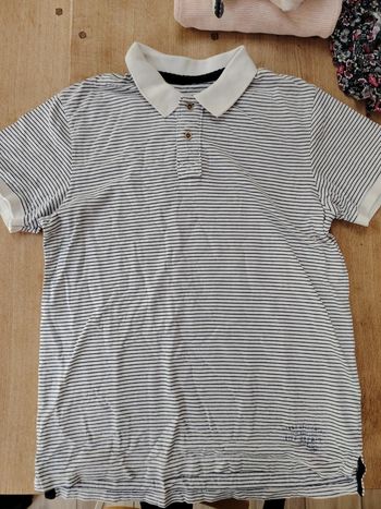 Polo rayure marinière esprit