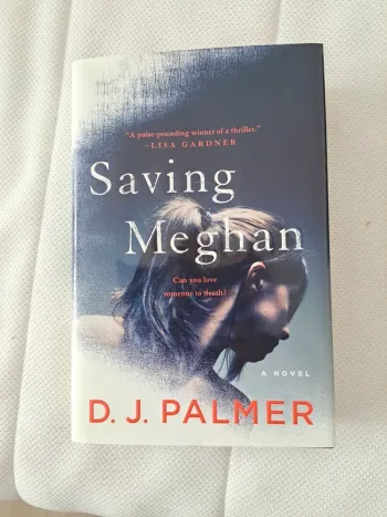 Saving Meghan with signed nameplate