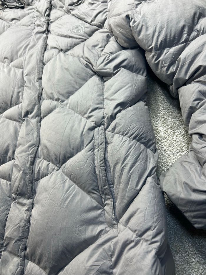 🩶🔥 DOUDOUNE THE NORTH FACE – GRISE – ÉPAISSE – TAILLE L FEMME 🔥🩶 - photo numéro 5