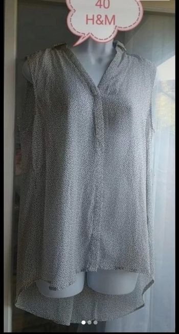 Blouse sans manche longue femme 40