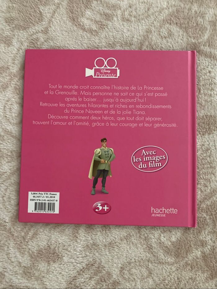 Livre Disney la princesse et la grenouille - photo numéro 2
