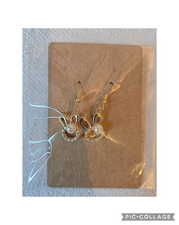 Boucles d'oreilles en alliage de zinc