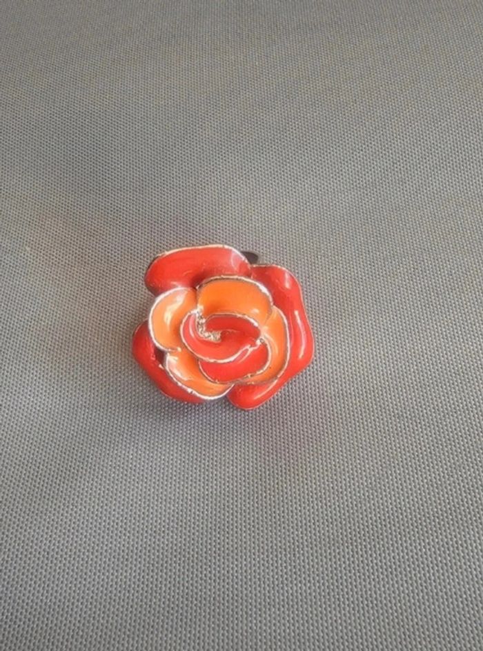 🪷bague fantaisie rose - photo numéro 2
