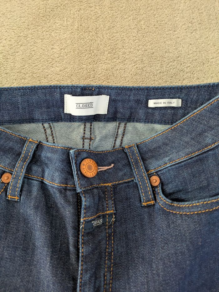 Jean Femme Stretch Bleu Foncé CLOSED - Coupe Slim/Droite