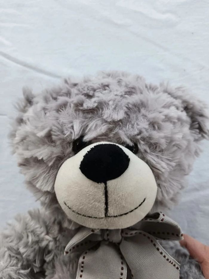 Peluche Ours gris - photo numéro 2