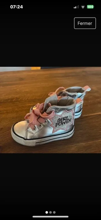 Chaussure bébé fille