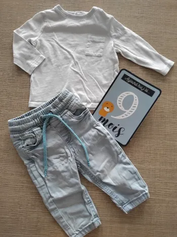 Ensemble 9 mois / 74 cm