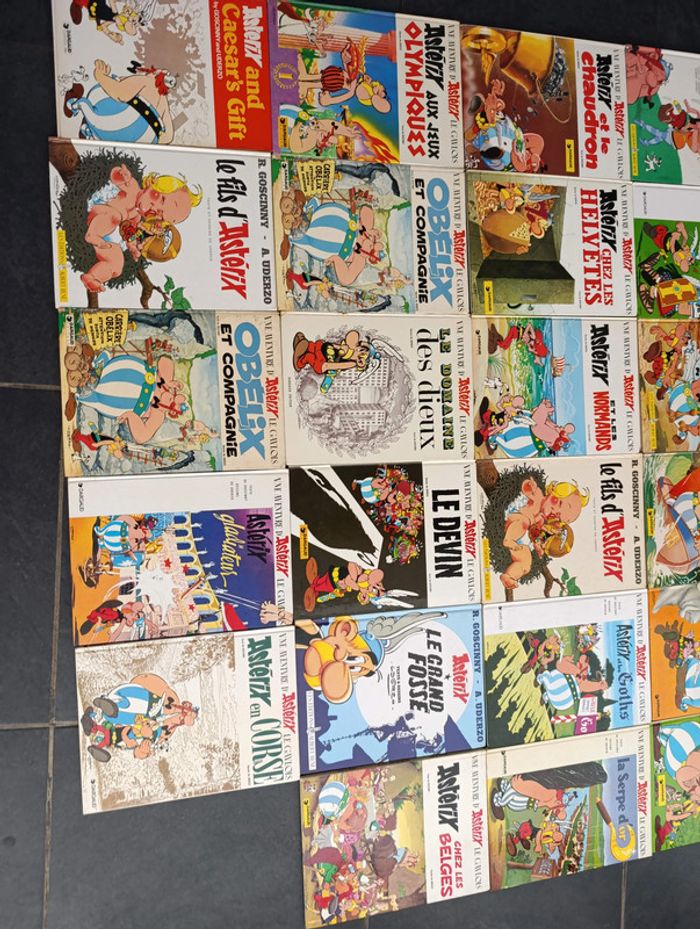 Gros lot bd Astérix (années 70/80) - photo numéro 2