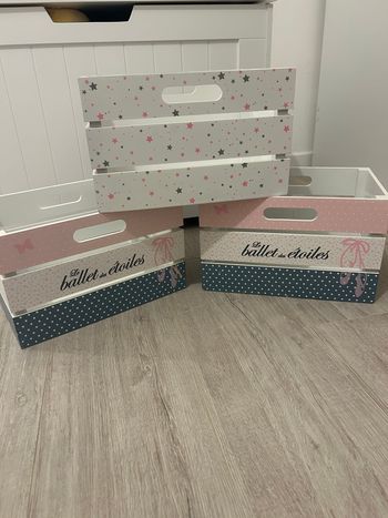 Lot boîte rangement