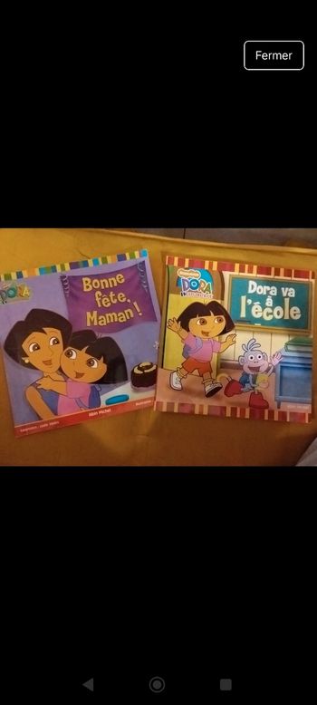 Lot de livres Dora