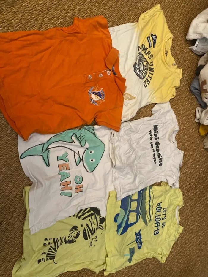 Lot tee shirt 18mois