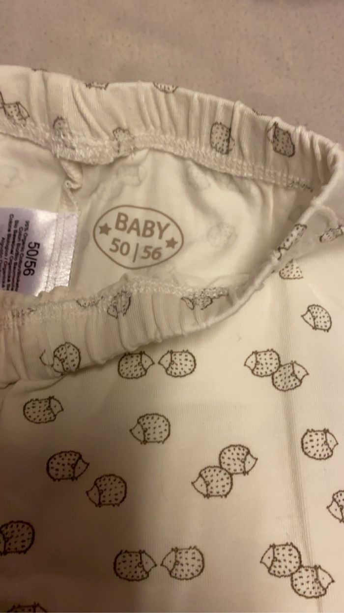 Ensemble beige avec des hérisson - photo numéro 3