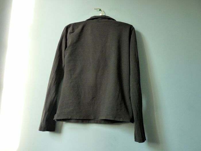 Pull col polo Femme Roadsign 38 M noir manches longues TBE - photo numéro 2