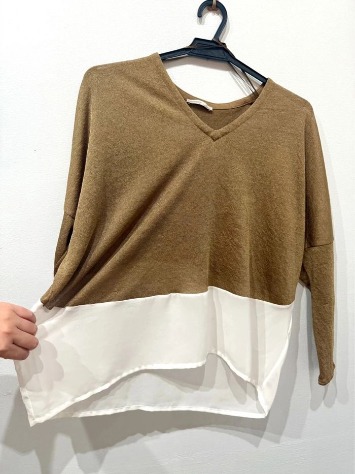 Jerséis Zara combinado - Pulls combinés Zara - photo numéro 2