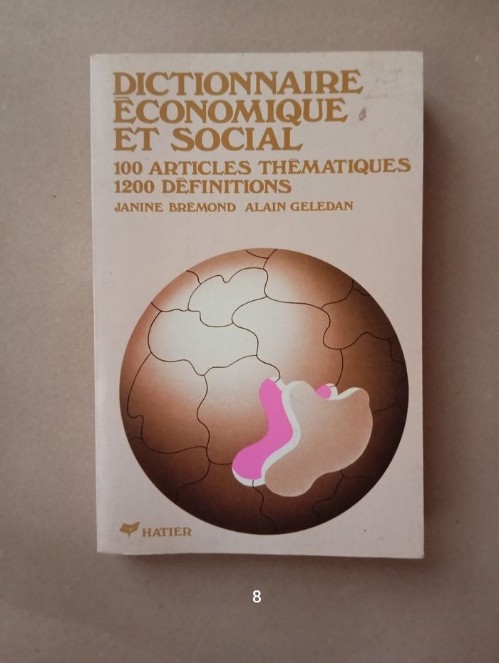 Dictionnaire économique et social