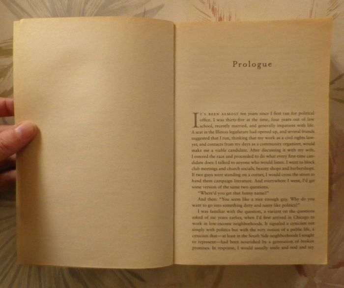 The audacity of hope by Barack Obama Ed. Canongate - photo numéro 5