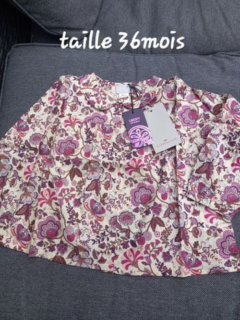 Chemisier enfant taille 36 mois marque Cyrillus