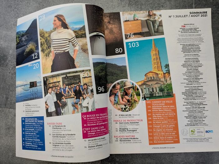 Femme Actuelle Escapades N°1 Bretagne - photo numéro 2