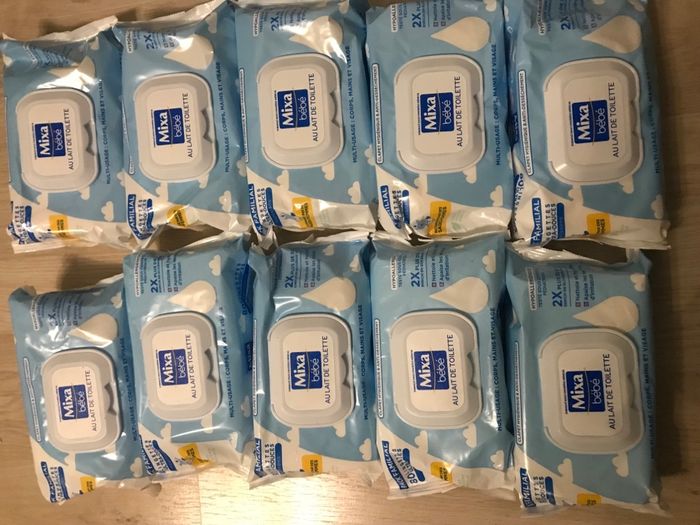 Lot lingette mixa bébé - photo numéro 3