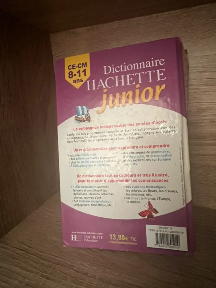 Dictionnaire Hachette junior 8-11 ans - photo numéro 2