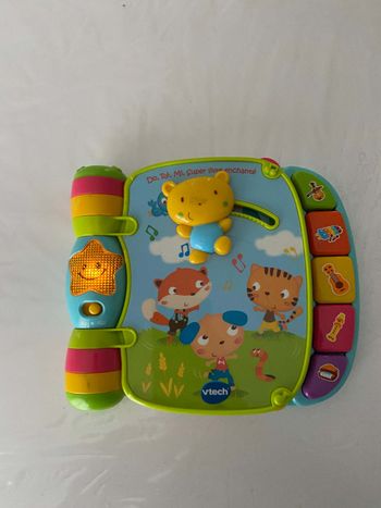 Livre Musical Enchanté Vtech - "Do, Ré, Mi, Super livre enchanté"