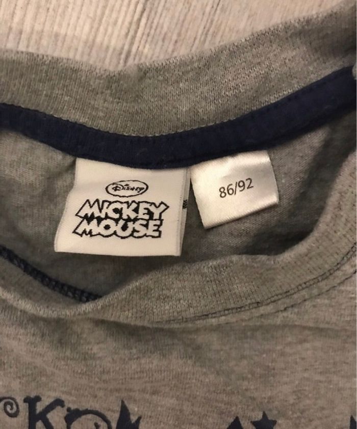 Tee shirt 2/3 ans Mickey Mouse - photo numéro 4