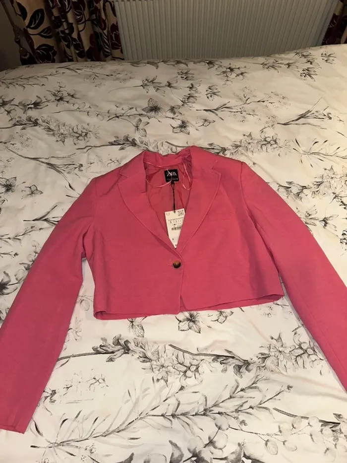 Blazer court rose Zara
