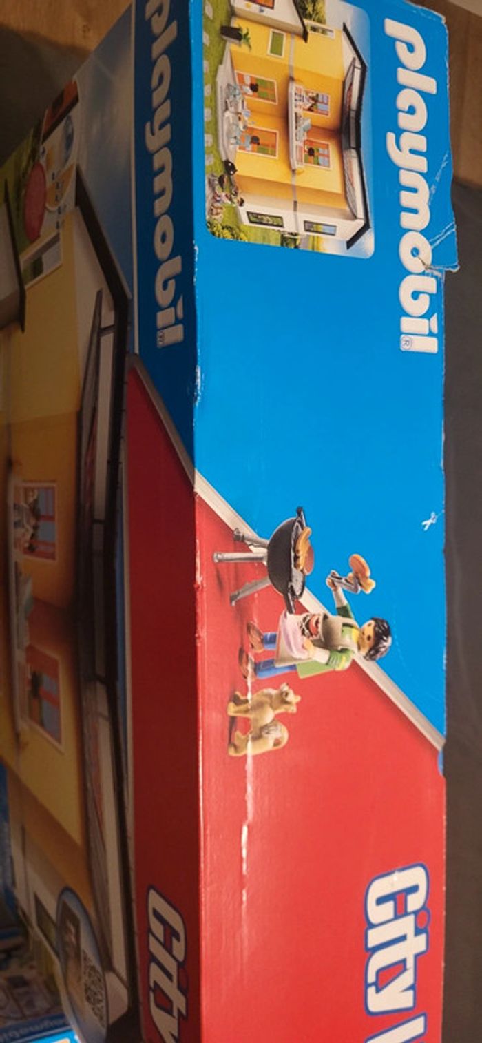 Lot maison playmobil 9266+9268+9271+70988 - photo numéro 8