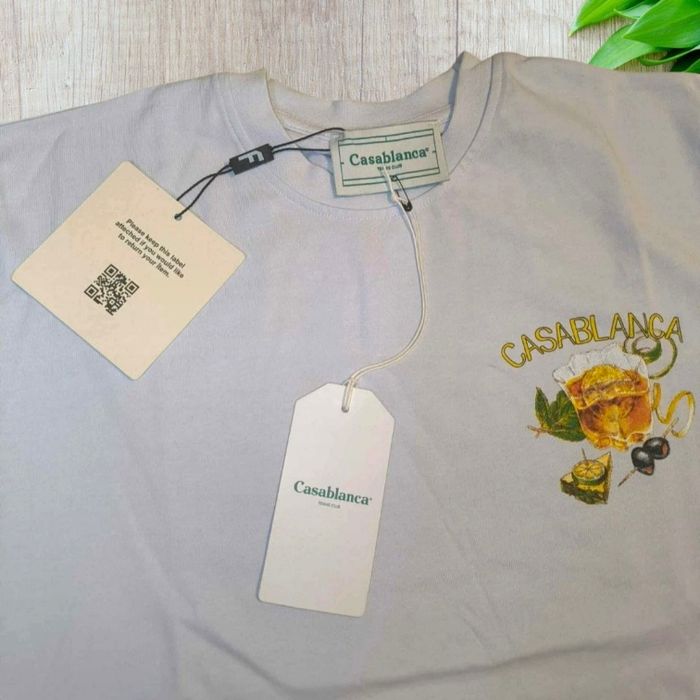 T shirt Casablanca paris tennis club blanc neuf - XL - photo numéro 4