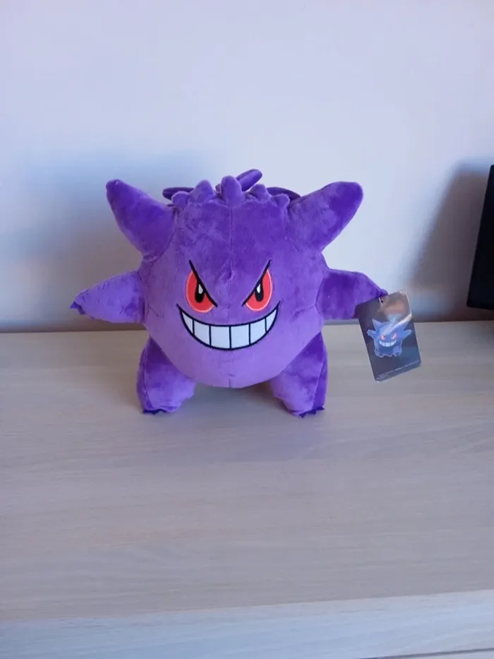 Peluche Pokémon Ectoplasma neuve