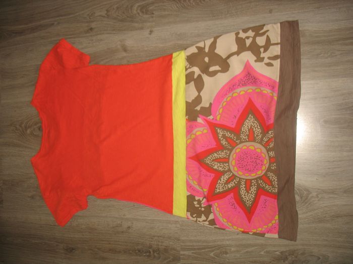 ROBE MC ORANGE ROSE A MOTIFS "MISS CAPTAIN" - TAILLE 42 - n°14 - photo numéro 4