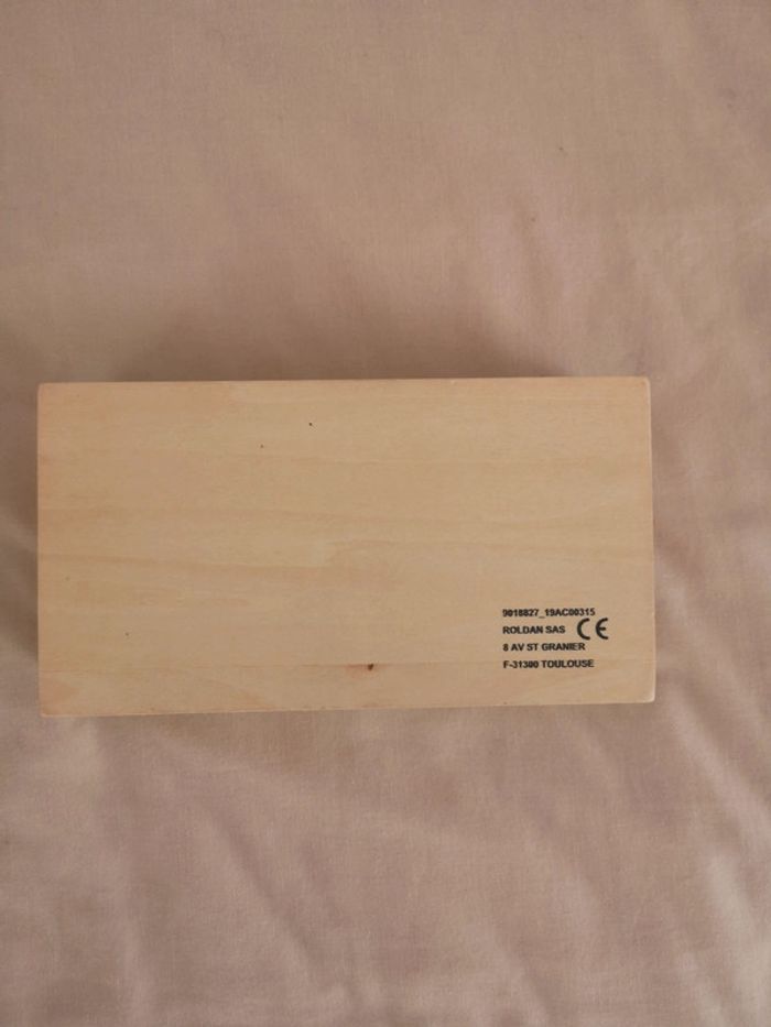 Jeu de domino en bois des animaux - photo numéro 3