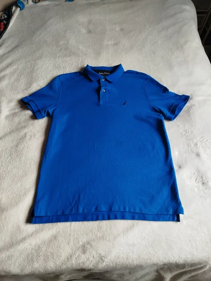 Polo Nautica Classic Fit bleu - photo numéro 5