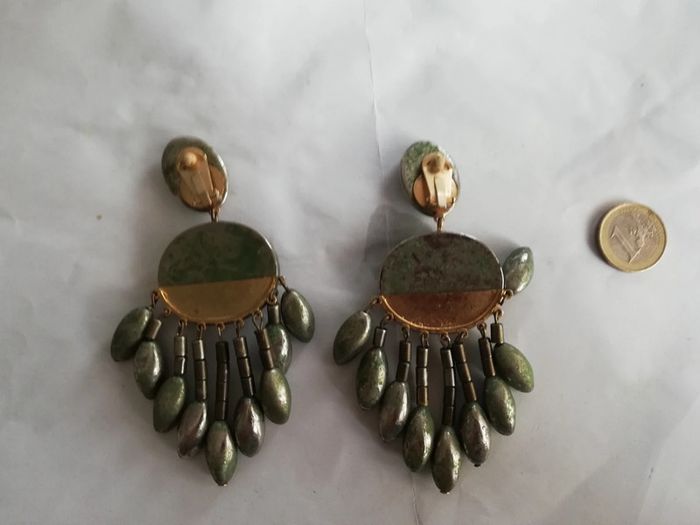 Sublimes grandes bo clips vintage authentique - photo numéro 2