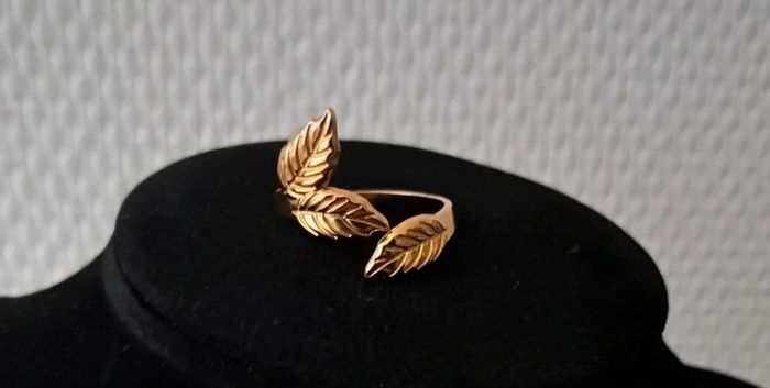 Parure acier inoxydable feuille perle - photo numéro 5