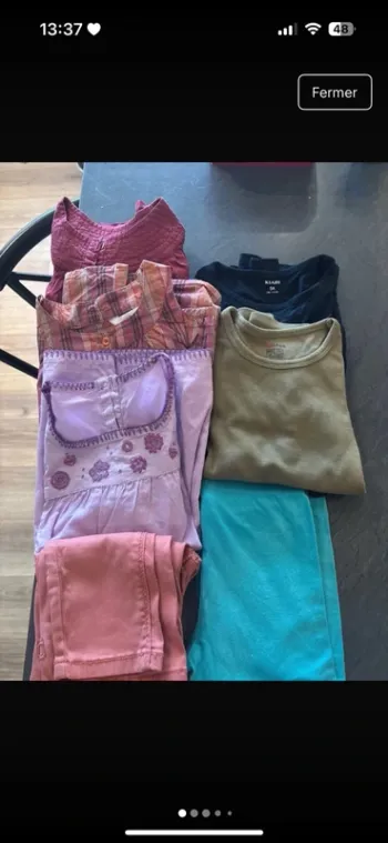 Lot de vêtements