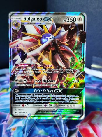 Carte pokémon 🇨🇵 Solgaleo GX 89/149 Soleil et Lune