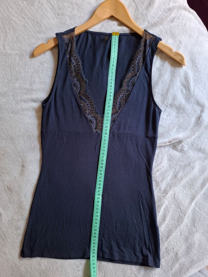 Débardeur Intimissimi t.XS/S coton/soie quasi neuf - photo numéro 4