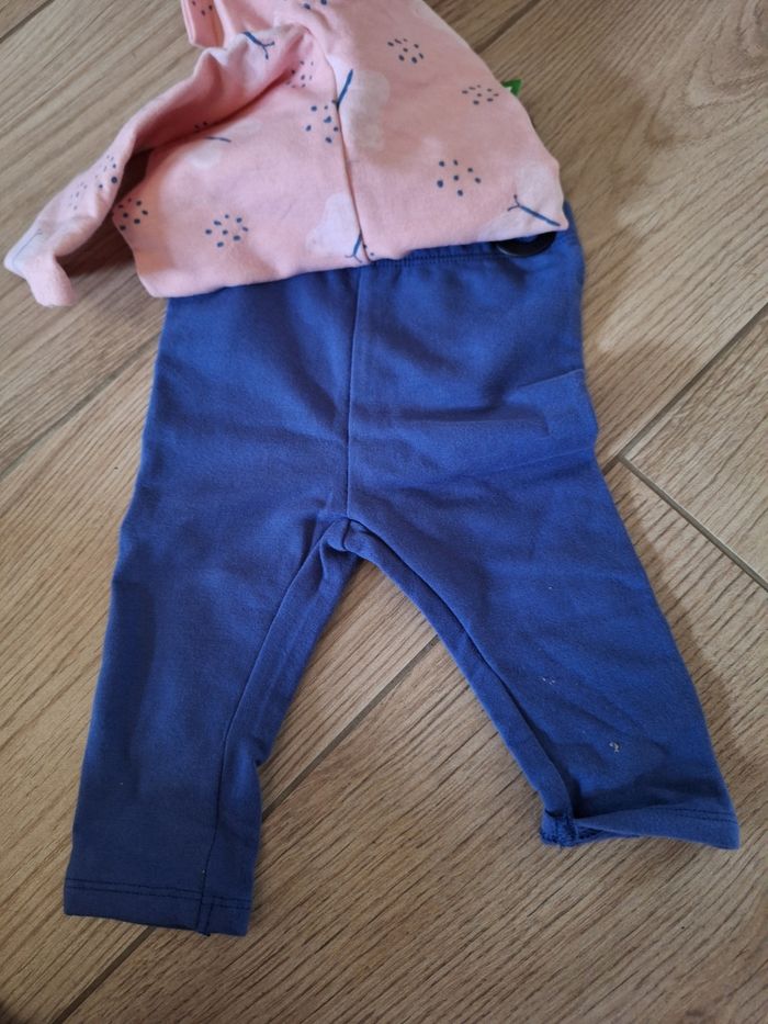 Lot pantalons jogging 6 mois fille - photo numéro 2