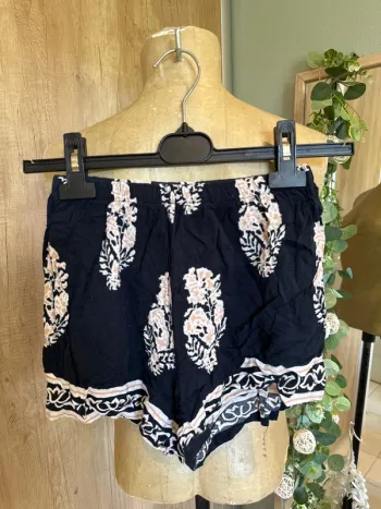 Short fluide léger femme